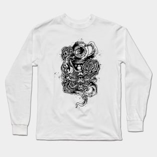 The Diver (black) Long Sleeve T-Shirt